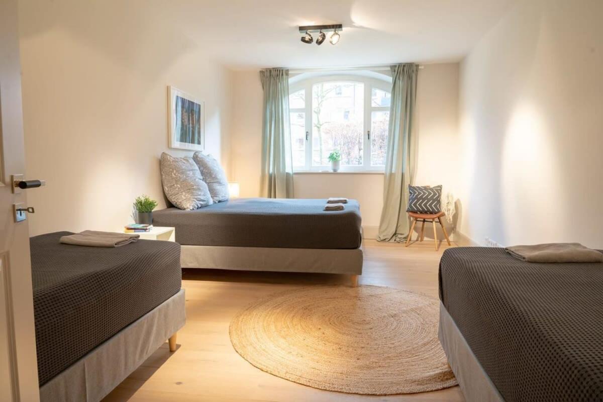 Spacious 3-Bedroom Apartment Near Eilbekpark Hamborg Eksteriør billede