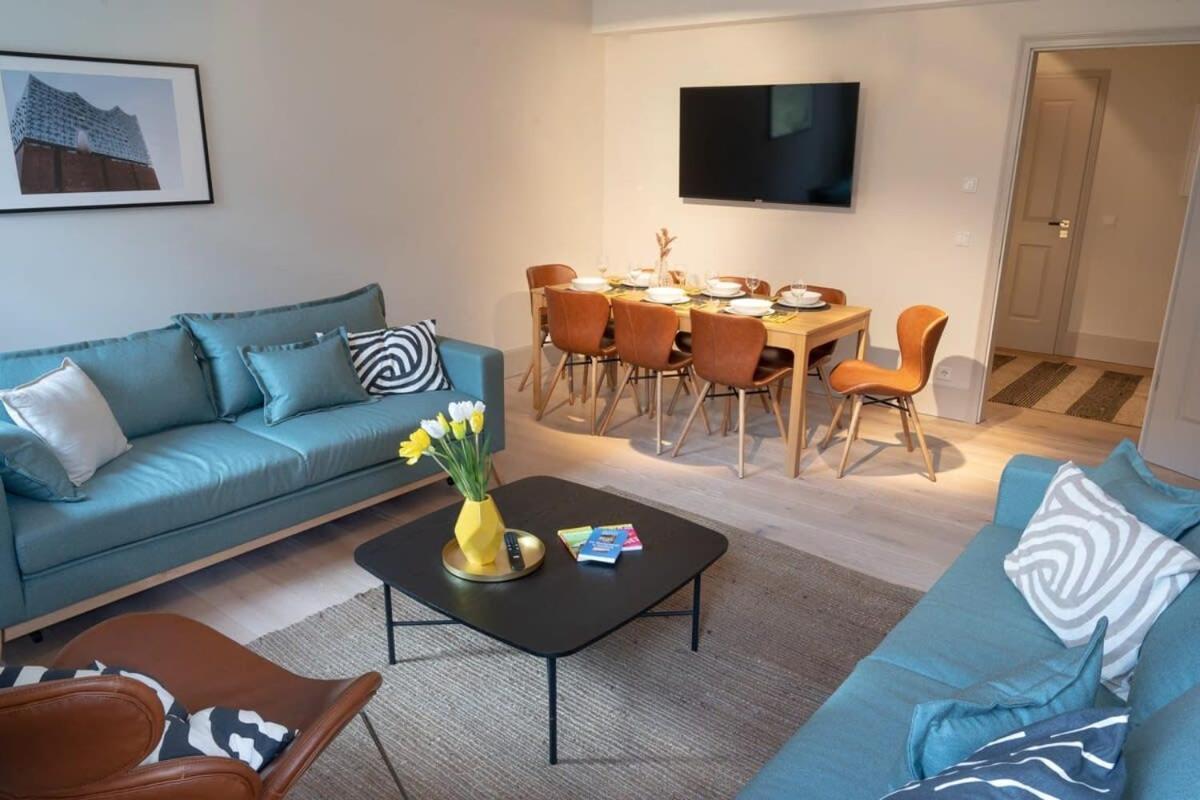 Spacious 3-Bedroom Apartment Near Eilbekpark Hamborg Eksteriør billede